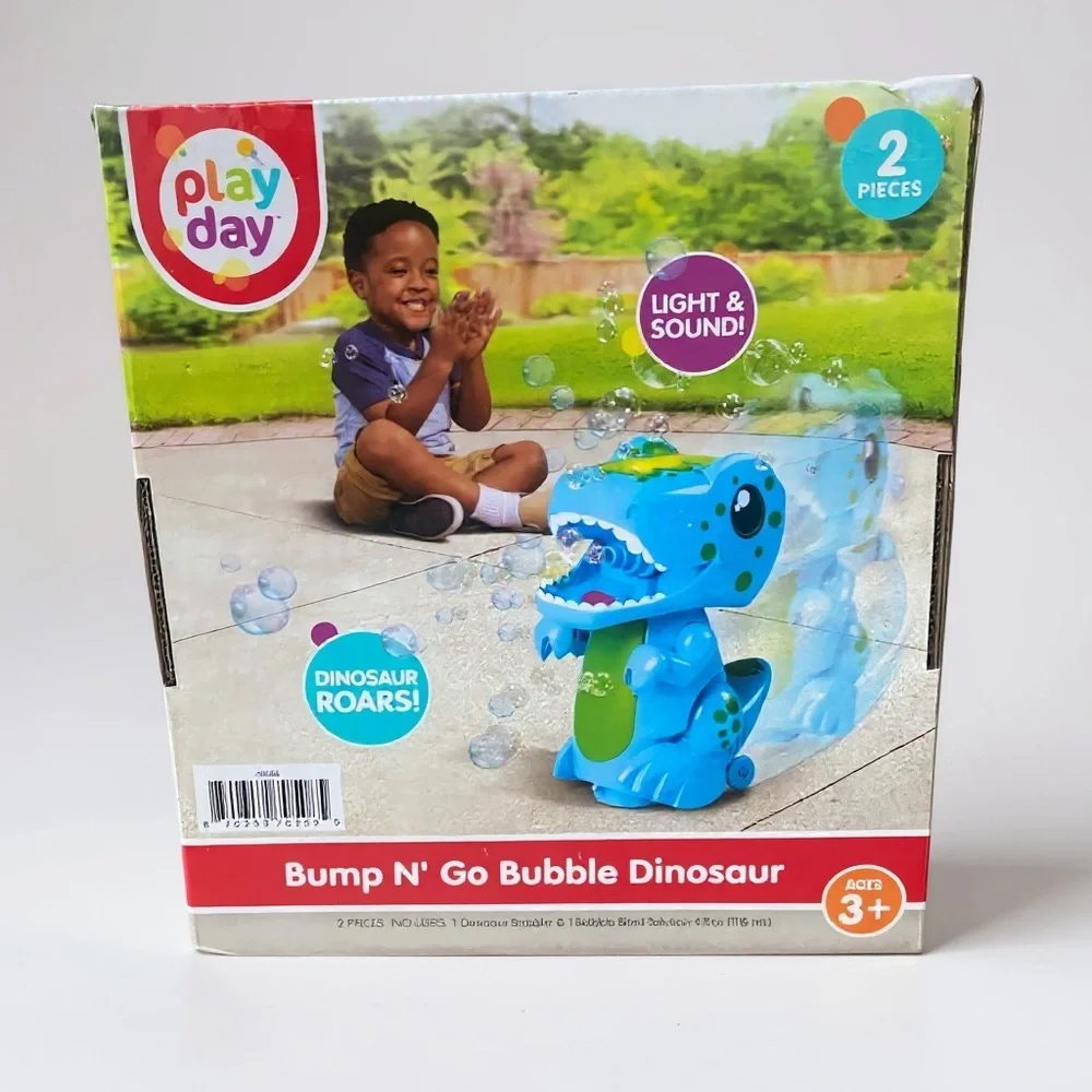 Blue Bubble Dinosaur Toy